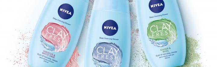 Pod prysznic z glinkami - NIVEA CLAY FRESH